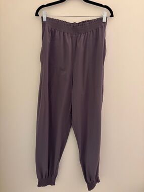 Athlete jogger Pants in Dusty Plum size 10